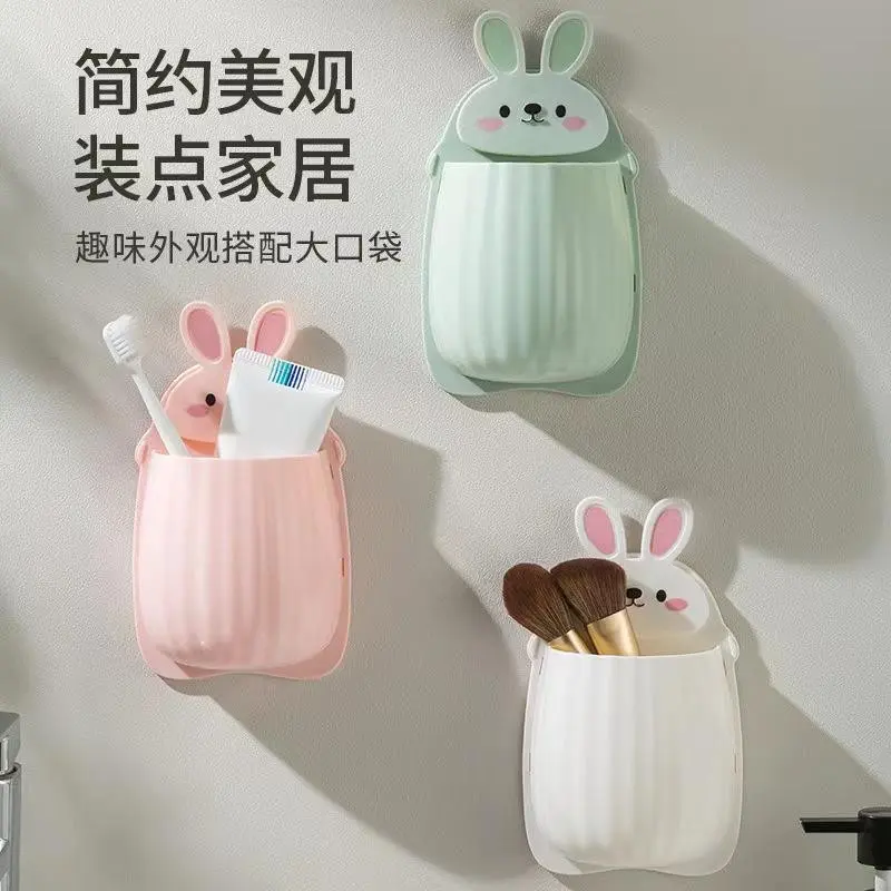 Rak Penyimpanan Serbaguna Model Kelinci Tempel Dinding / Rabbit Storage Rack Tempel Dinding 2