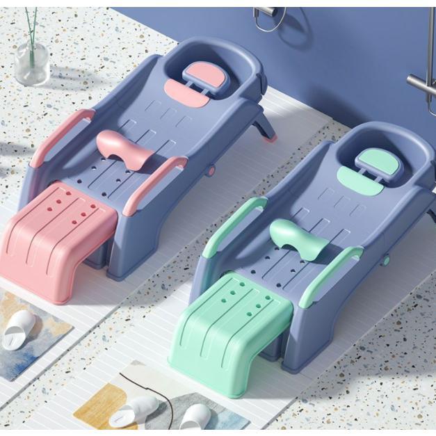 Ghế gội đầu người lớn cực lớn, ghế gội đầu thu gọn đa năng, thích hợp cho bà bầu và trẻ em