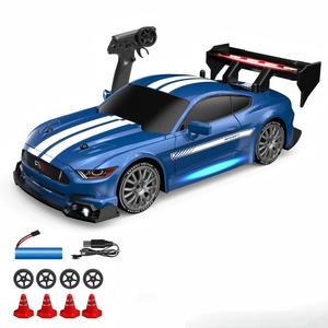 Coche de Control Remoto Drift AE86 para Niños, Juguete de Carreras Eléctrico de Alta Velocidad 4WD, Modelo GTR Recargable, Requiere 2 Pilas AA