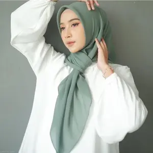 BELLA SQUARE POLYCOTTON 110x110 segi empat persegi hijab