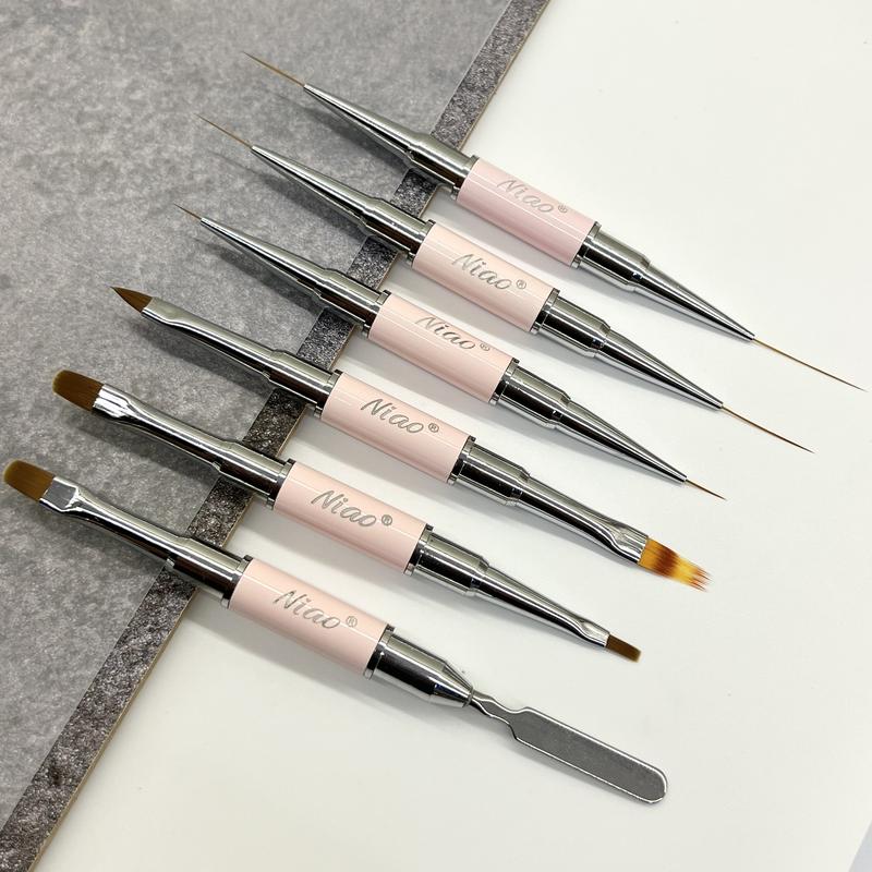 Cọ đắp gel niao 2 đầu đắp gel gôm, cọ nét, ombre nhiều mẫu