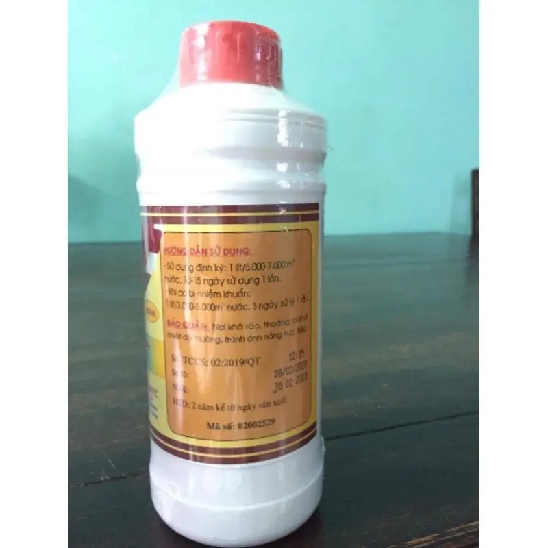 VUA DIỆT TẢO BKC Cắt tảo xanh, tảo đỏ trong Ao Nuôi Thủy sản hiệu quả ngay sau 24 giờ chai 1000 ml 3