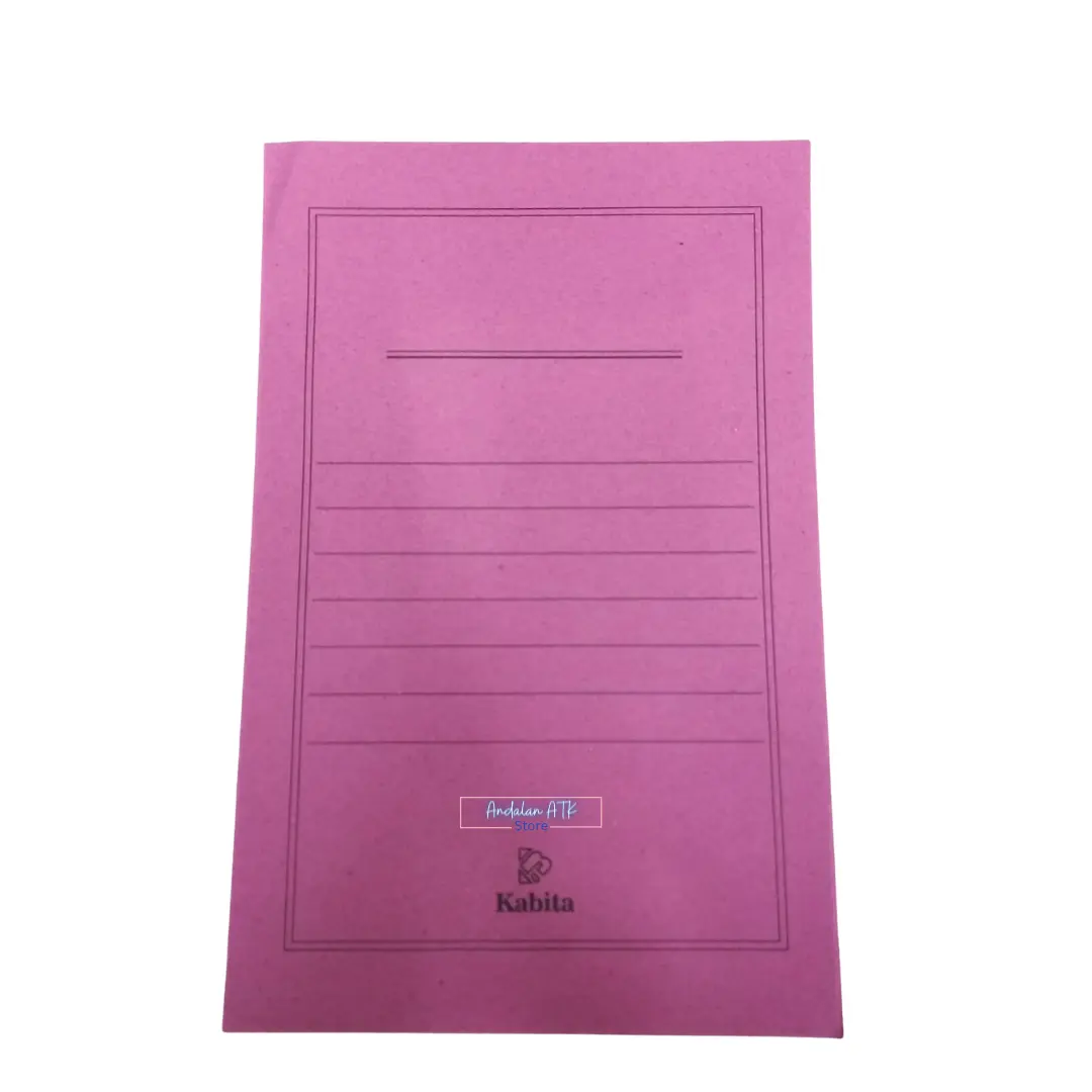 Stop Map / Map Kertas Biasa King / Kabita Ukuran F4 Warna: Kuning ...