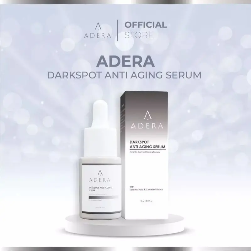 FLASH SALE Adera serum Darkspot Anti penuaan dini Serum Pencerah wajah Menyamarkan flex hitam dan bekas jerawat 100% bisa Cod original terbaru