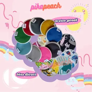 Breast Pad 2 Pcs ( 1 Pasang ) Breastpad Cuci Ulang Washable Penyerap Asi Berlebih Ztwo [ Bunda Altaf ] SP BPSS 002