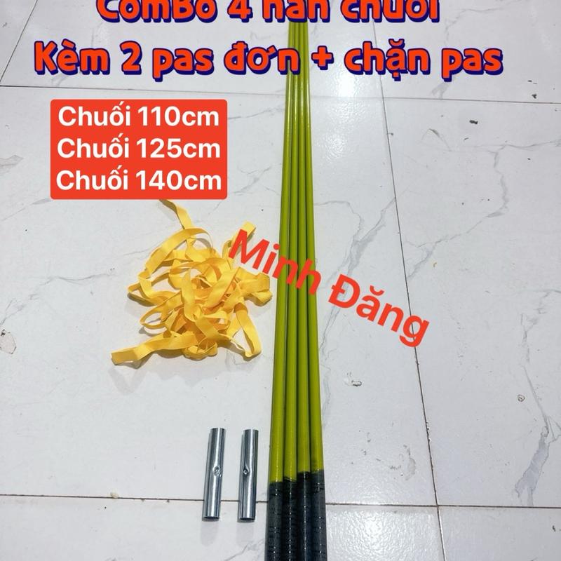 ￼COMBO 4 nan cacbon làm diều + 2 pas đơn + tặng chặn pas