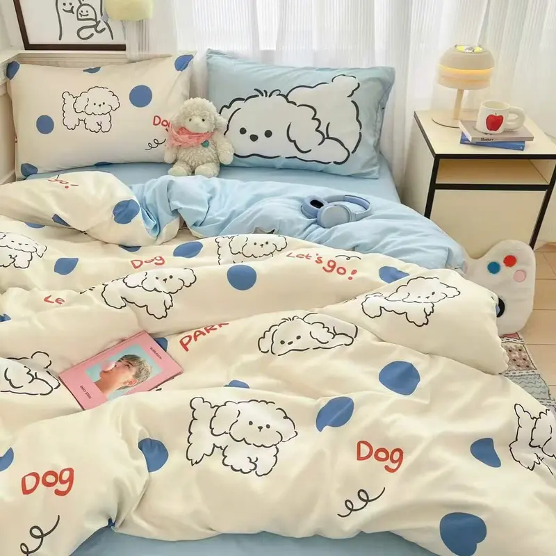 Set Chăn Ga Cotton Đũi Sợi Bông Tự Nhiên Cao Cấp Hot 2025 4