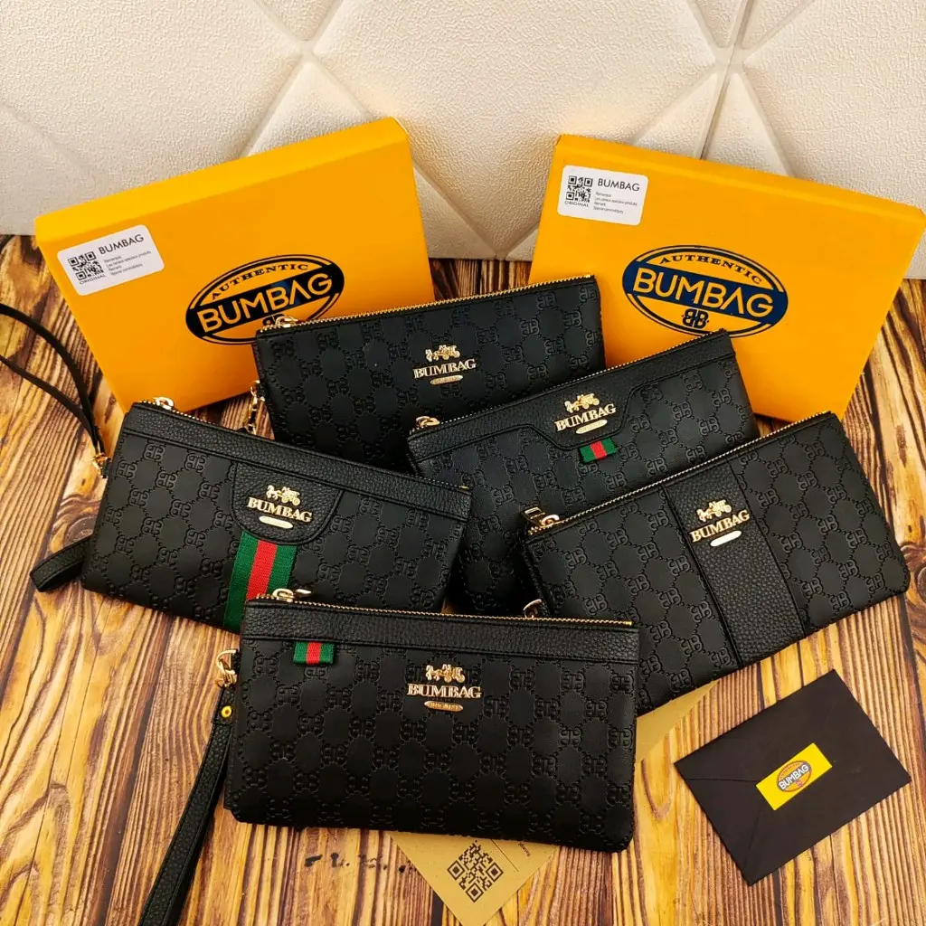 BUMBAG - Dompet hp saphire kulit FREEBOX 191520
