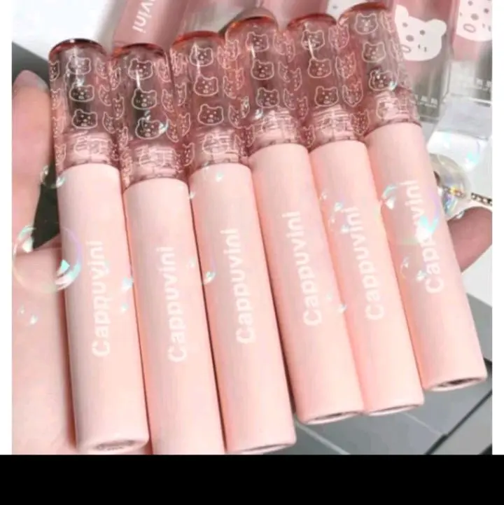 CAPPUVINI Glass LipGloss Korean Lip Gloss Water Lipgloss Mirror Korean