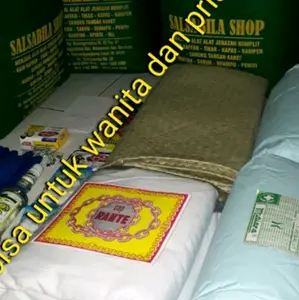 paket kain kafan komplit lengkap dengan peralatan mandi