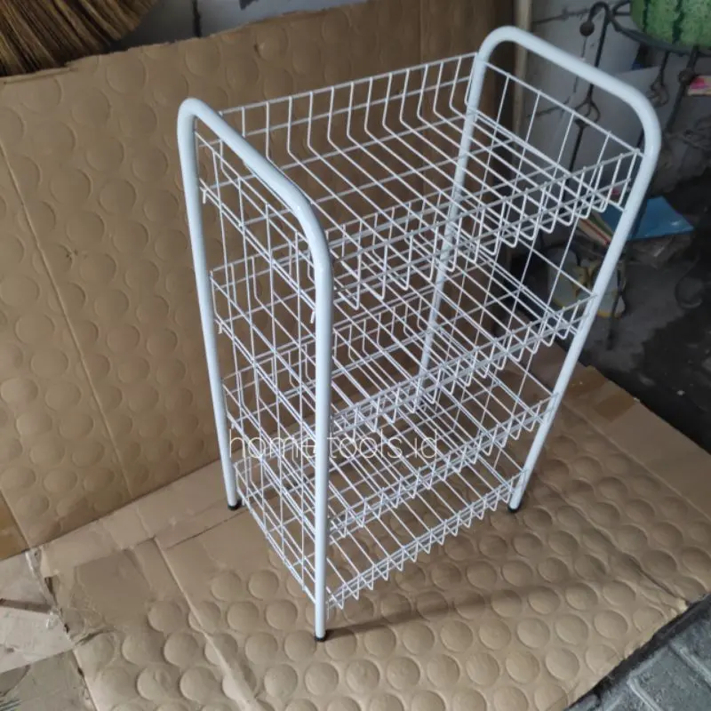 Rak chiki serbaguna 130/rak chiki jumbo/rak dagang/rak toko/rak display/rak mini market keranjang jajan/rak penyimpanan 6
