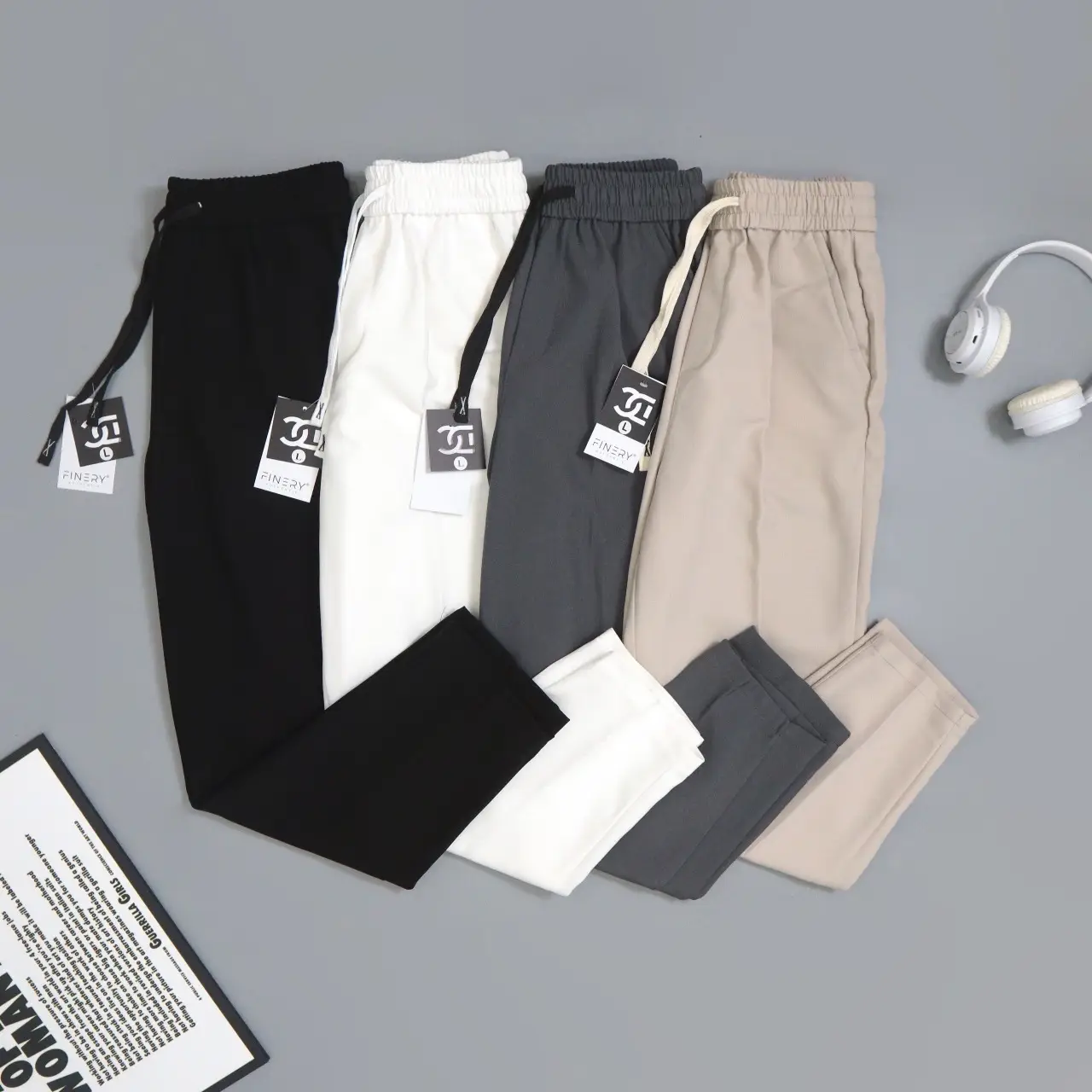 [New Arrival] Quần Âu Baggy Nam Chất Liệu Dày Dặn, Phong Cách Hàn Quốc Menswear