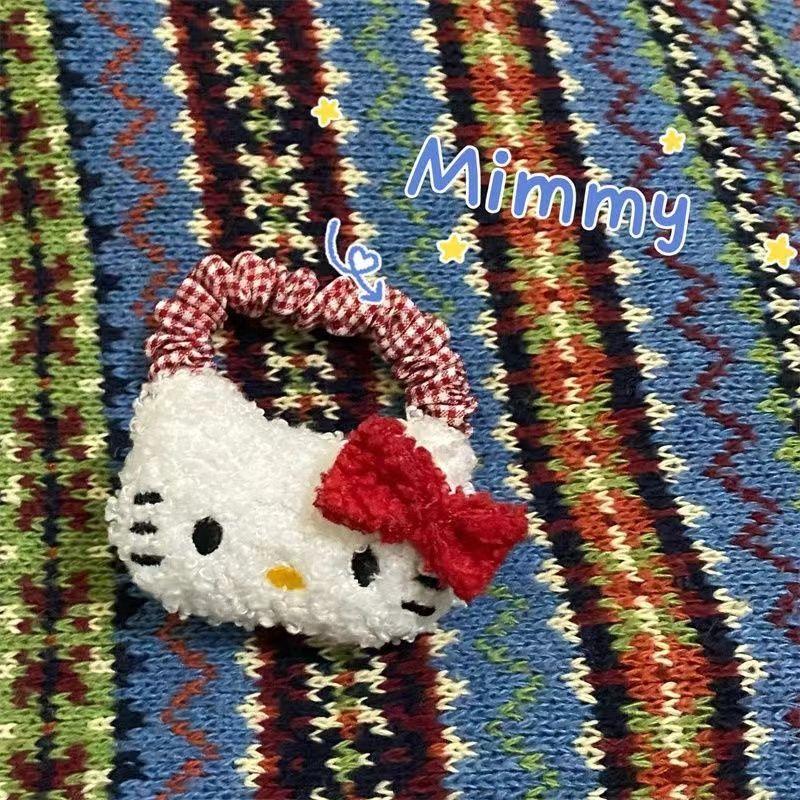 Băng Đô Kitty, Thiết Kế Nguyên Bản Hoạt Hình Ngọt Ngào, Phong Cách Cổ Điển Kẻ Sọc Kawaii, Kẹp Tóc, Dành Cho Bé Gái, Phụ Kiện Tóc 7