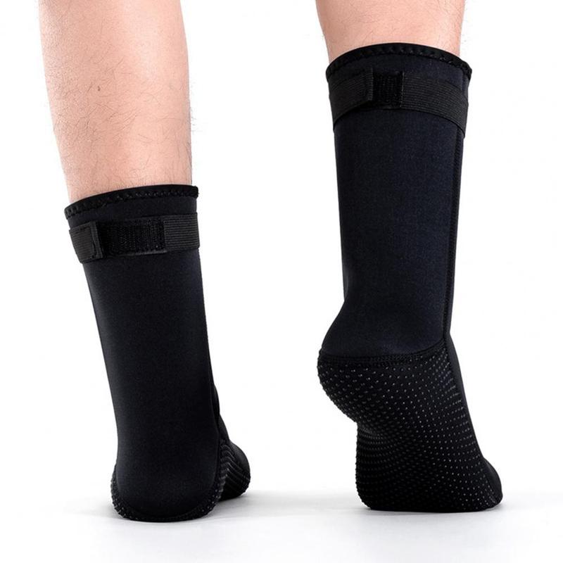 1 Pair Diving Socks Wear-resistant Elasticity Non-slip Neoprene Beach Surfing Booties Water Sport Supply 8