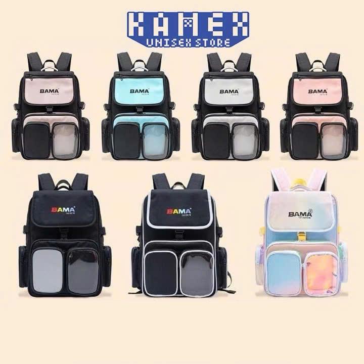 Balo bama basic s1 - ba lô đi học, đi chơi,.. + tặng kèm tag, giấy thơm