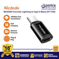 Gambar MCDODO Converter Charger OTG Lightning to Type C Black for Iphone ( OT-7700 ) dari Sentra Digital Kota Surabaya 1 Tokopedia