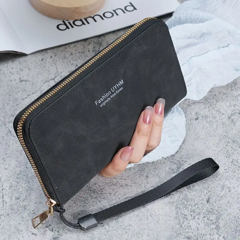 Dompet Baharu untuk Wanita, Fesyen Retro Panjang, Zip Tunggal, - TikTok ...