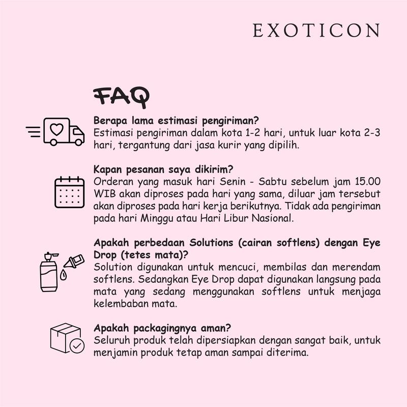 Exoticon Softlens - Solution Ice 150Ml Eye Lensa Kotoran Soflen 2