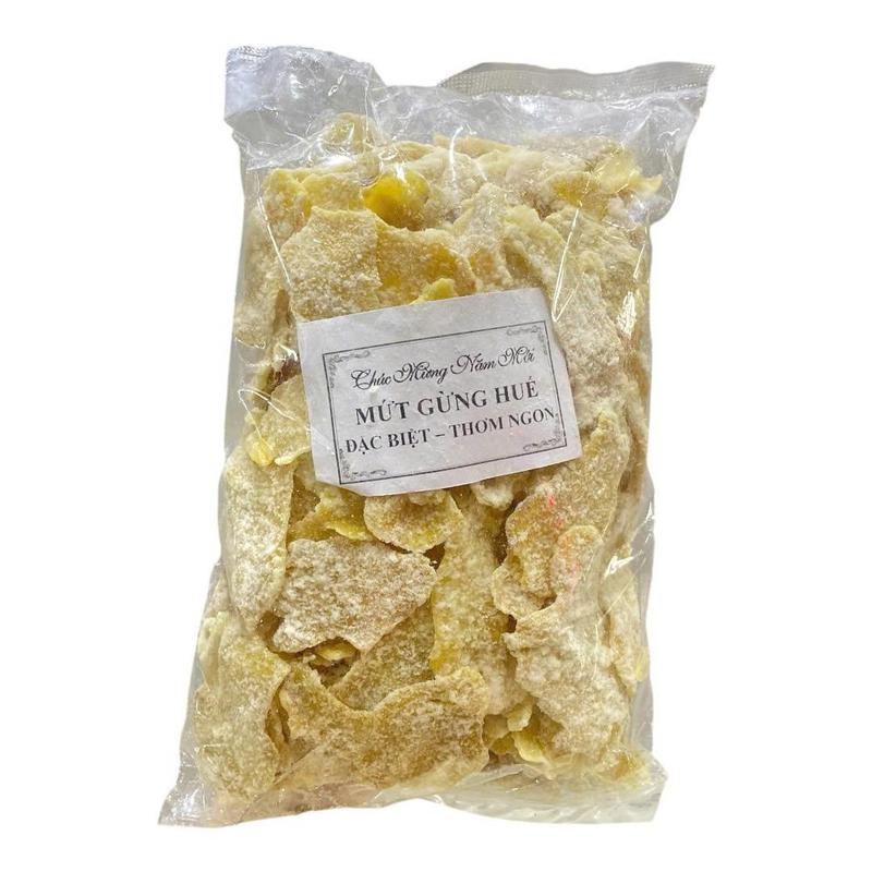 500g Mứt Gừng Huế ngon ngày tết lát gừng dẹp mứt gừng đường