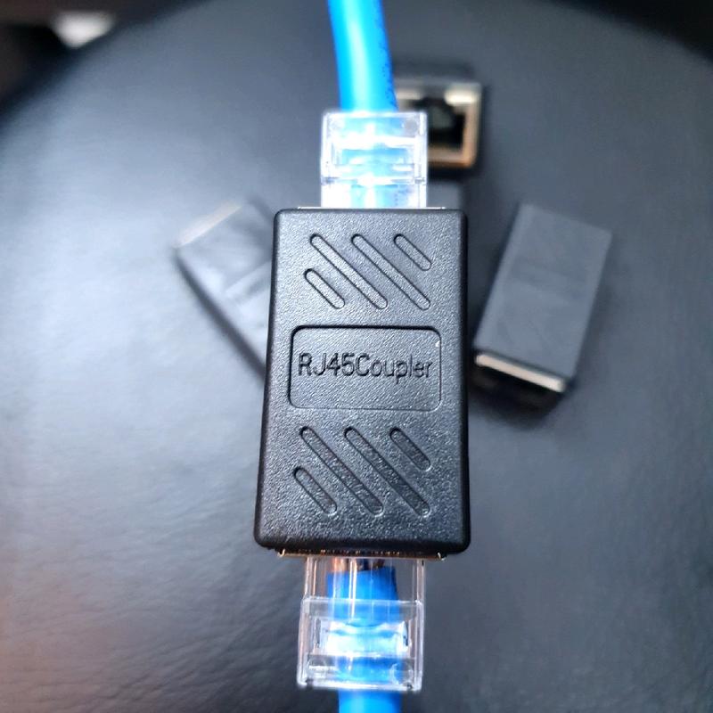 Rắc rj45 nối dây lan trong nhà tiện lợi. Dùng trong các tr.ường hợp bị đứt dây, thiếu dây. Có thể nối dây POE