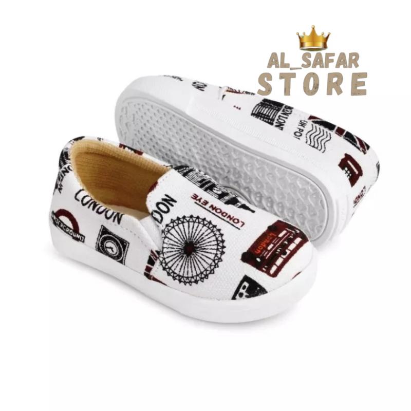 Product Introduction of Al Safar Sepatu Anak Slip-On London/Sepatu Anak Laki-Laki usia 1 sampai 3 tahun 0