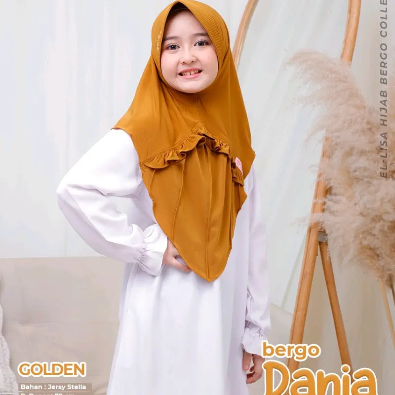 bergo Dania kids Anak Jilbab Muslim 5