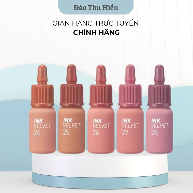 Son Nhung Kem Lì Mịn Môi, Lâu Trôi Peripera Ink Velvet 4g