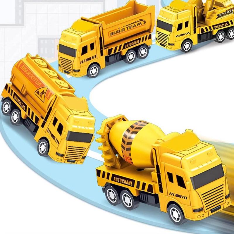 Product Introduction of Kids Ages 3-6, Excavator Toy Creative Toy Car Yellow Green M3K5 26