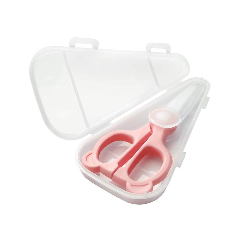 Cubble Little Bear Ceramic Food Scissors / Stainless Steel Food Scissors with Case, Cover, Safety Lock for Food Prepare Kitchen Blade Kitchen Blade 8