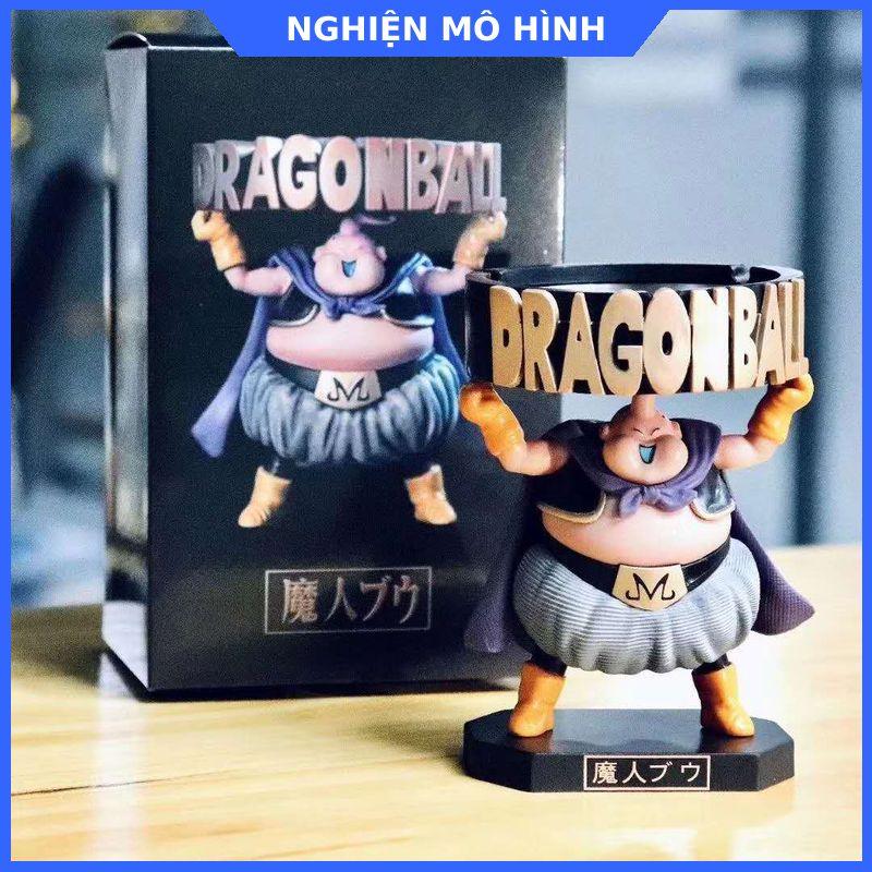 Gạt Tàn mô hình Ma Bư Majin Buu Boo Fat Buu Bảy Viên Ngọc Rồng Dragon Ball Son Goku Black Goku Gogeta Vegito Broly Mabu Frieza Vegeta Gohan Saiyan Chống Nước
