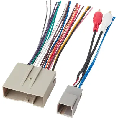 Metra® 16-Pin Power And Speaker Radio Wiring Harness For 1998 Through 2009 Ford®/Lincoln®/Mercury®/Mazda® In Black - Foto 14