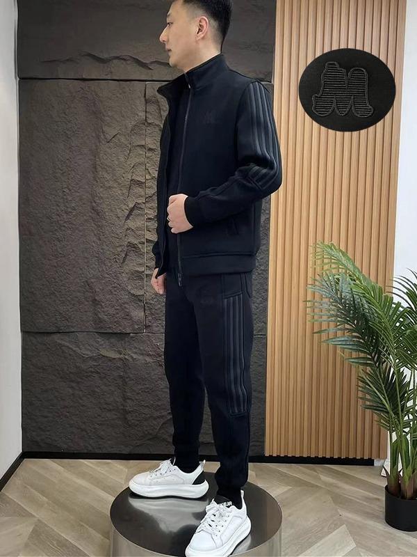  Bộ quần áo thu đông nam,Bộ nỉ nam,Bộ thể thao nam thu đông thêu logo chữ M phong cách Hàn Quốc Sport Đồng 