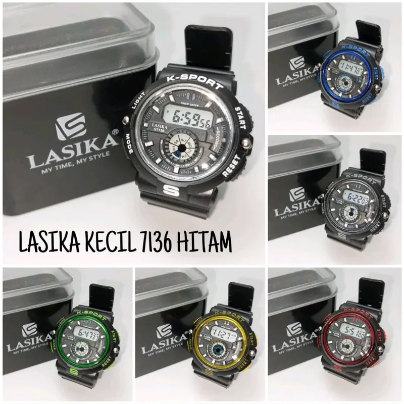jam tangan digital tahan air ukuran kecil diamter 3.5 cm Digital Tahan air Anak Laki 4