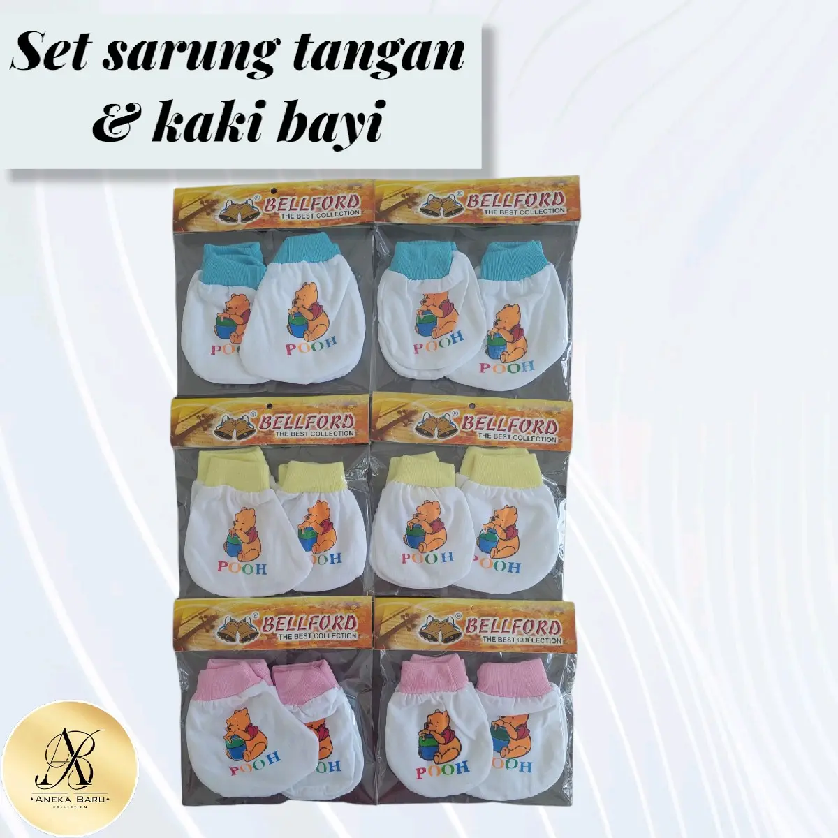 Set Sarung Tangan & kaki Bayi