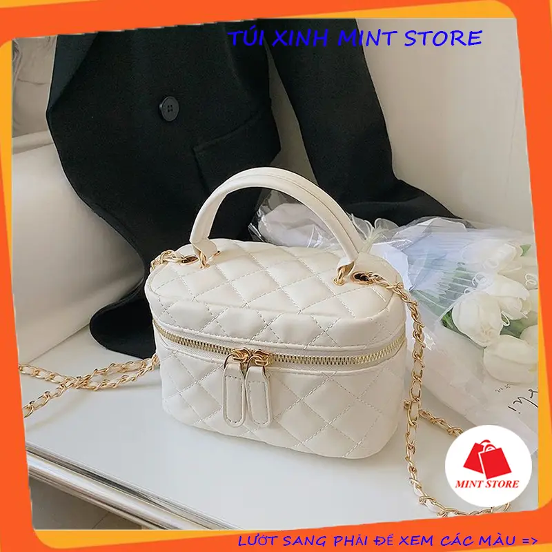 Túi Cốp Dáng Đứng Da Mềm, Túi Xách Nữ Đeo Chéo Phong Cách Sang Chảnh PK 533 Bag