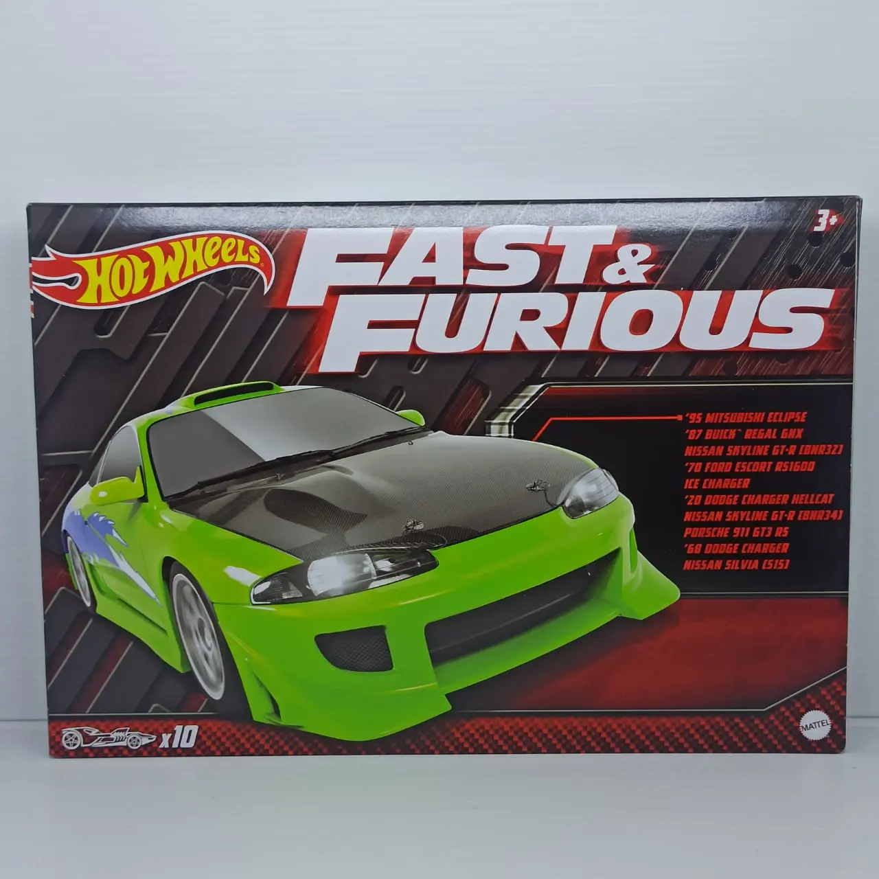 Hotwheels Hot Wheels Fast & Furious F&F 10-Pack Box Set Loose