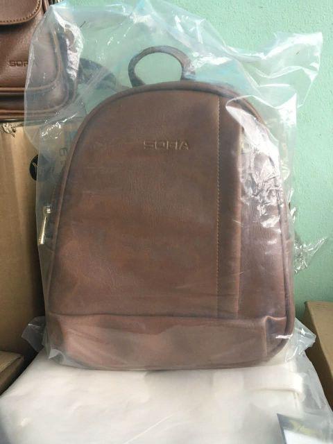 Product Introduction of Balo thời trang nữ Sofia size trung (size 26) màu bò, đen, nâu, cà phê, kem, hồng da, xanh lá - Balo nữ 12