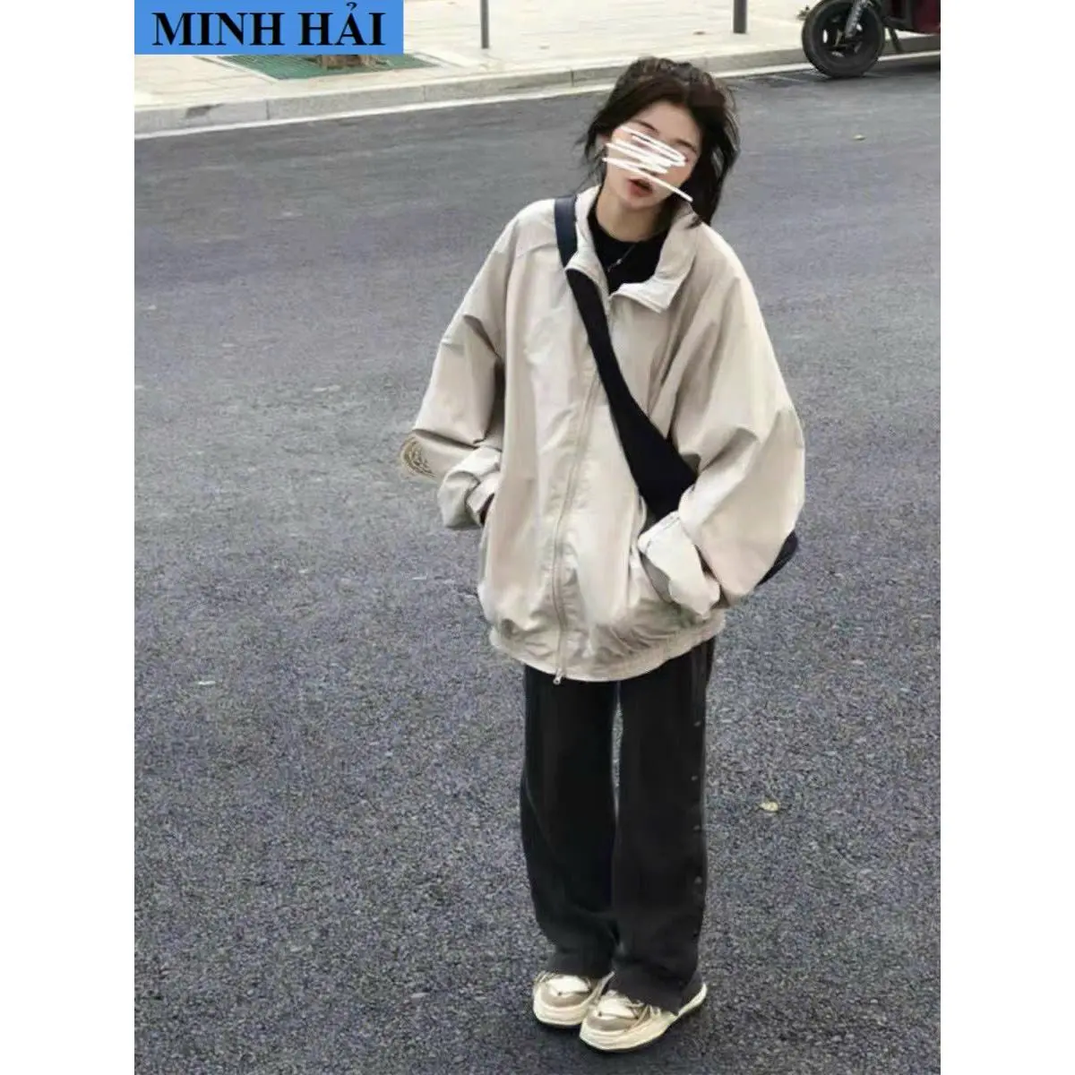 [HOT SALE] Áo Khoác Dù Nam Nữ LOCAL Màu Đen Phối Theo Phong Cách Hot Trend Đơn Giản Cực Kì Năng Động Mặc Mát Mẻ Cute MINH HẢI FASHION