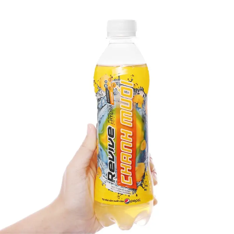 (Lốc 6 chai) Nước uống Revive chanh muối/muối khoáng bù nước, bù khoáng chai 390ml/500ml 5