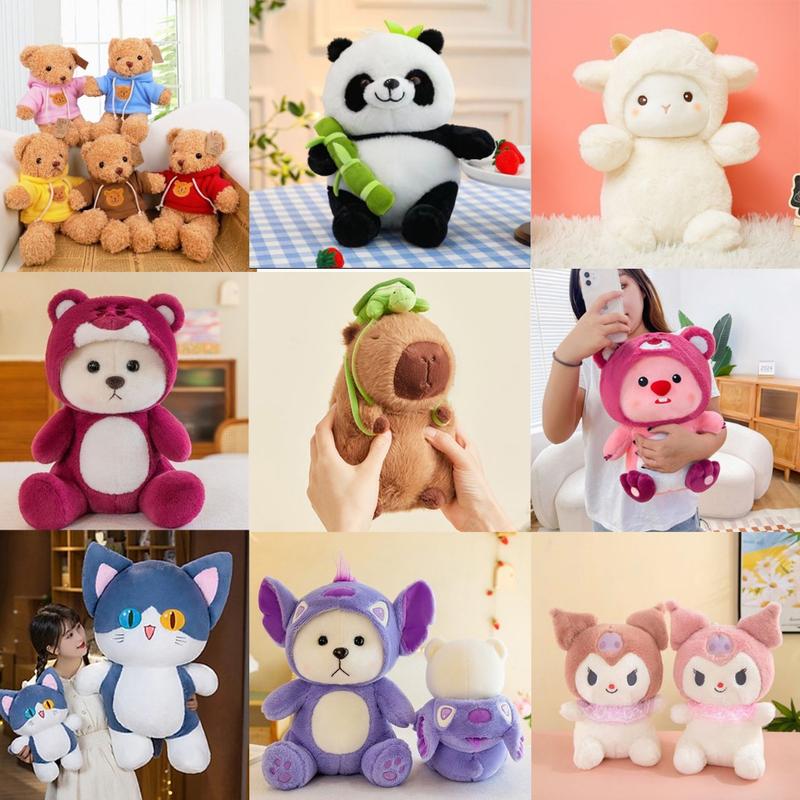 ANVIHOME Tổng hợp Gấu bông capybara mini loopy kurumi gấu trúc mini giá rẻ ANVIHOME làm gối ôm quà tặng bộ sưu tập