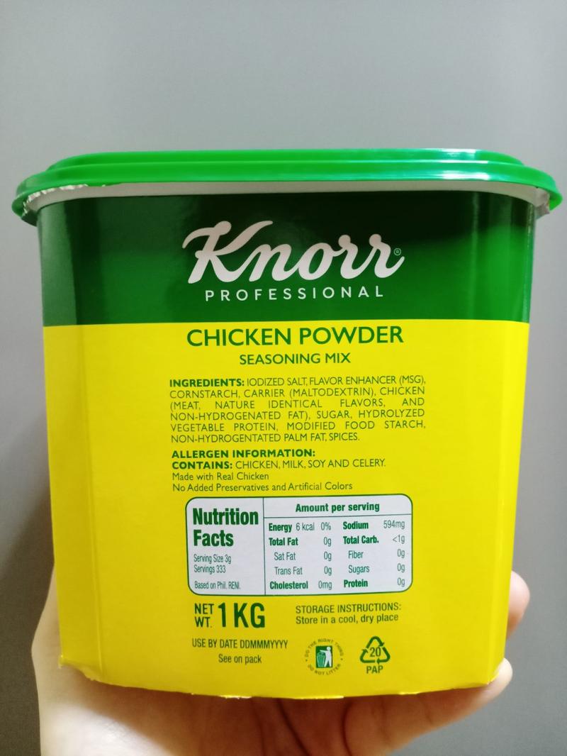 Product Introduction of Knorr Chicken Powder Seasoning Mix 1Kg Flavor Spice 4