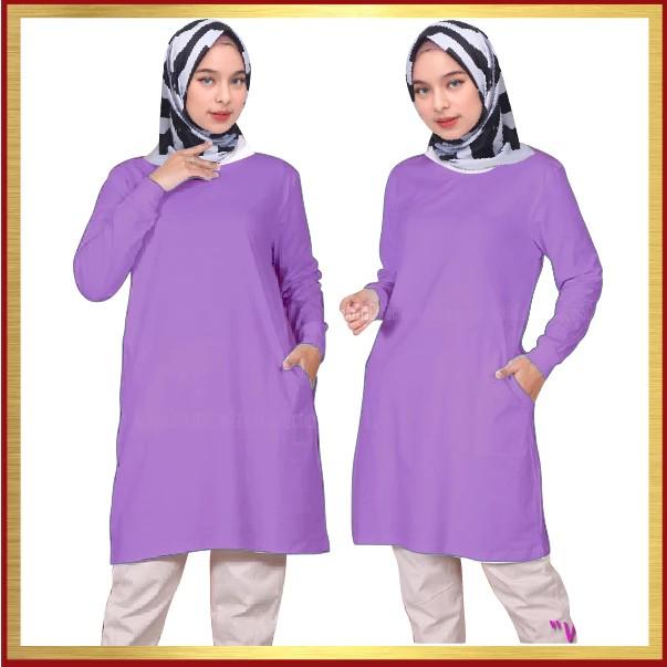 Product Introduction of kaos tunik wanita polos ukuran XL fit to XXL dan 3XL 2