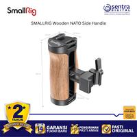 Gambar SMALLRIG 2915 Wooden Side Handle NATO Mount Universal Handgrip for Camera Video Rig dari Sentra Digital Kota Surabaya 5 Tokopedia