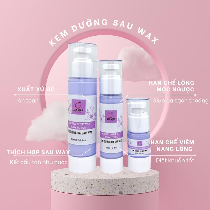 KEM DƯỠNG SAU WAX làm dịu da sau wax - dưỡng ẩm & giãm lông mọc