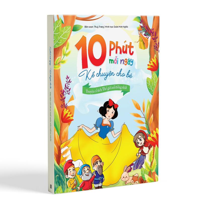 Product Introduction of Sách - 10 phút mỗi ngày kể chuyện cho bé - Truyện cổ tích thế giới hay nhất (1 cuốn bìa cứng) 2