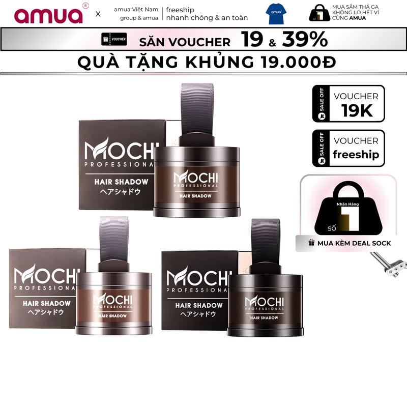 Phấn Che Hói Tóc Mochi Của Nhật Bản - Phấn Che Khuyết Điểm Tóc, Phấn Phủ Làm Dày Tóc, Bột Che Hói Tóc,  Phấn Chấm Hói Tóc Mochi