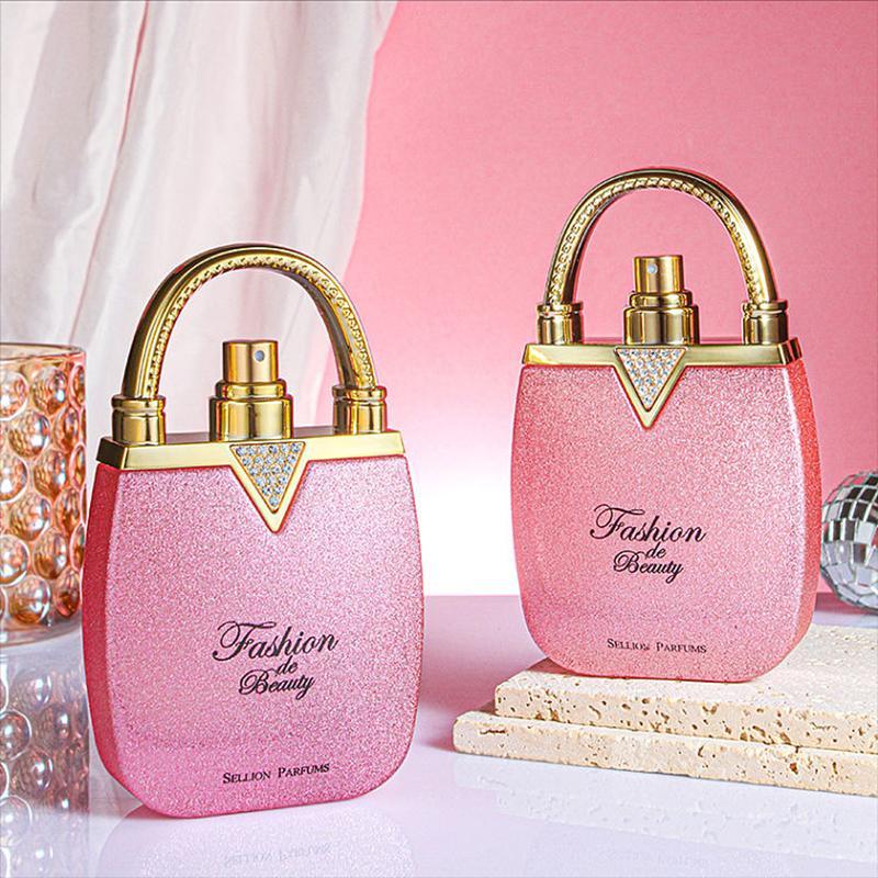 80ml Handbag Design Women's Glitter Perfume, 2 Hours Fragrance for Women, Scented Perfume for Daily Use, Back To School Fashionable Perfume for Women & Girls, Mum Gifts, Glam Good Girl Perfume, Long-lasting Perfumes, Gift Set, Sweets Valentine's Day Gift 5