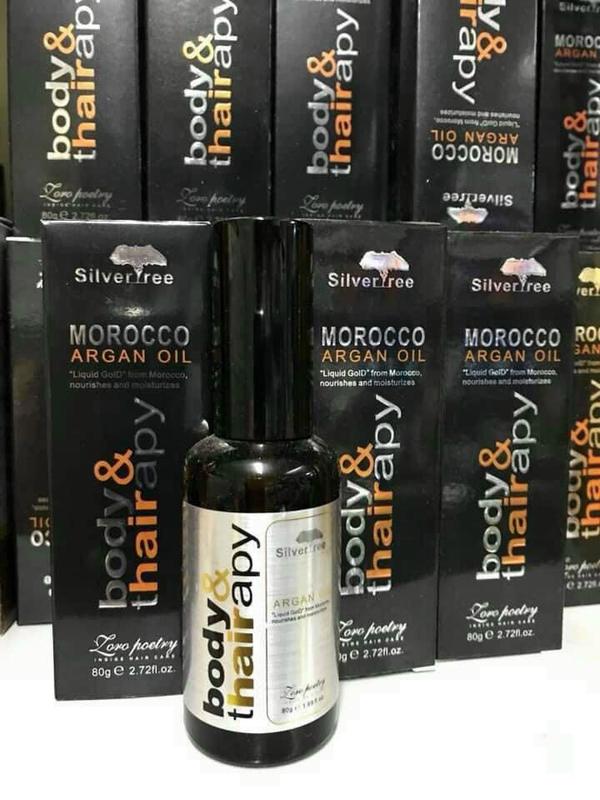 Tinh Dầu Dưỡng Tóc M o rocco Argan Oil - B O D Y & T H A I R A P Y Axit amin Chất dinh dưỡng cho tóc Chăm Sóc Tóc Trà Tea 0