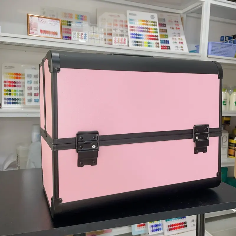 Cốp nhôm 3 tầng size to kích thước (DxRxC) 37x23x28, size 2 tầng 32x21x26cm 5
