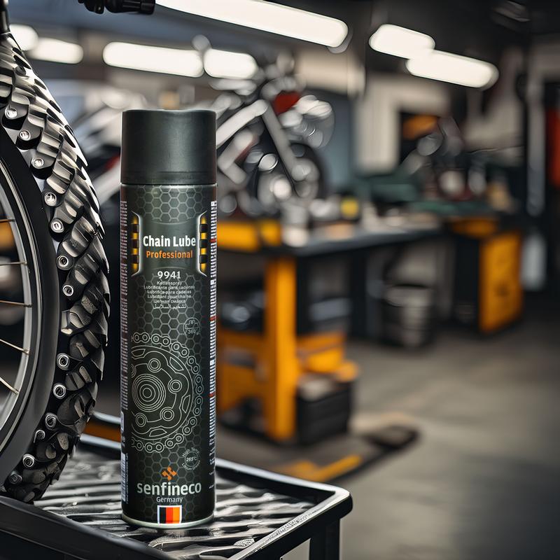 Xịt Dưỡng Sên Cao Cấp Senfineco 9941 [650ML] – Mỡ Bôi Trơn Xích Ô Tô & Xe Máy, Công Nghệ CeraMol